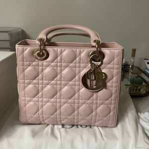 COPY - 100% AUTH Brand New Lady Dior Lamb skin